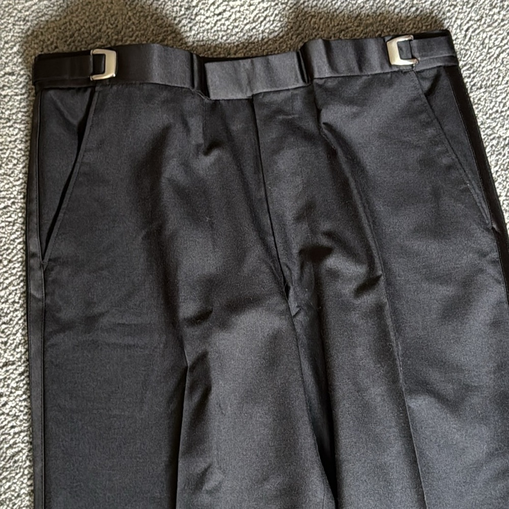 Nordstrom & ZCMI Delacort Classic Black Tuxedo Jacket, Pants & Tuxedo Shirt - Picture 7 of 15